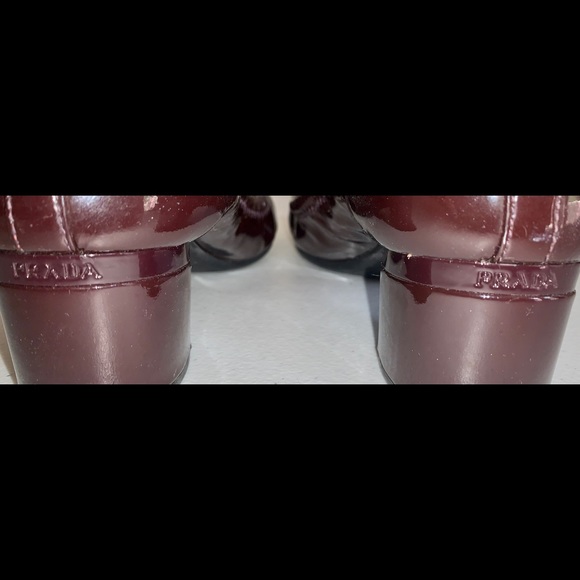 Prada Venice Soft Heels 7 US/EUR 37 1/2 Leather - Picture 6 of 8